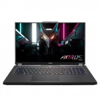 Gigabyte Ноутбук AORUS 17.3 FHD, Intel i7-13700H, 16GB, F1TB, NVD4080-12, DOS, чорний