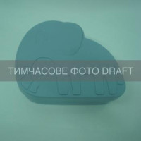 ARDESTO Ланч-бокс ARDESTO Fresh Elephant 1л, пластик, блакитний