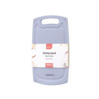 ARDESTO Доска кухонная Gemini, 25х15х0.8см, пластик, серый