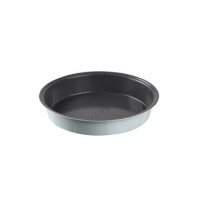 ARDESTO Форма для выпечки Tasty baking, 24.5x4см, углеродистая сталь, круглая, серо-голубой