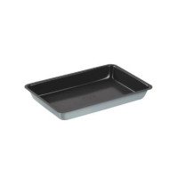 ARDESTO Форма для выпечки Tasty baking, 28.5x19.5x3.5см, углеродистая сталь, прямоугольная, серо-голубой