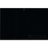 Electrolux Варочная поверхность индукционная, 80см, расширенная зона, Hob2Hood, черный