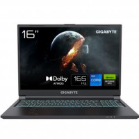 Gigabyte Ноутбук G6 16.0 FHD+ 165Hz, Intel i7-13620H, 16GB, F1TB, NVD4060-8, DOS, черный