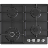Gorenje Варочная поверхность газовая, 60см, чугун, черный