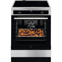 Electrolux Плита  электрическая индукционная, 73л, 60x60см, дисплей, конвекция, пар, нерж