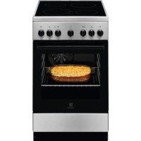 Electrolux Плита электрическая стеклокерамическая, 58л, 50x60см, конвекция, пар, нерж