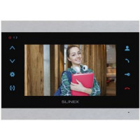 Slinex Видеодомофон SL-07N Cloud, IPS 7", детектор движения, переадресация, серебристый чёрный