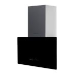 Cata & Can Вытяжка наклонная Roca, 70см, 1400м.куб/ч, Greco 70 bk, черный