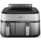 Мультипіч (аерофритюрниця) Philips Dual Basket Airfryer 5000 Series NA555/00