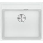 Franke Мойка кухонная Maris, фрагранит, прямоуг., без крыла, 560х510х200мм, чаша- 1, врезная, MRG 610-52 TL, белый