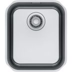 Franke Мойка кухонная Smart, нерж.сталь, прямоуг., бех крыла, 341х401мм, чаша- 1, монтаж под столешницу, SRX 110-34, нерж полиров.