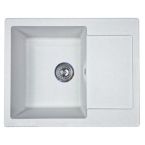 Adamant Мойка кухонная Minimal, искуственный камень, прямоуг., с крылом, 615х495х200мм, чаша - 1, врезная, Old stone