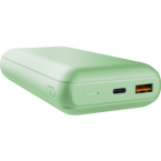 Trust Портативное зарядное устройство power bank Redoh, 20000мА·год, USB-A/2хUSB-C, 18W, QC 3.0, PD, зеленый