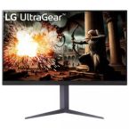 LG Монітор LG 31.5" 32GS75Q-B 2xHDMI, DP, Audio, IPS, 2560x1440, 180Hz, 1ms, sRGB 99%, G-SYNC, FreeSync, Pivot, HDR400