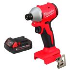 Milwaukee Гвинтоверт ударний акумуляторний Milwaukee M18 BLIDRC-0 18В АКБ1х2А·год 190Нм 0-3600об/хв 1.3кг без АКБ та ЗП