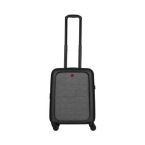 Wenger Чемодан, Syntry, пластик/текстиль, малый с отсеком для н/б 14", 4 колеса, чёрный