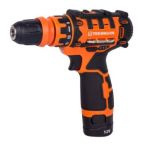TEKHMANN Шуруповерт-дрель аккумуляторный TCD-12/2 DFR 12В 2х2А-ч 20Нм 350-1500об-хв 1.1кг