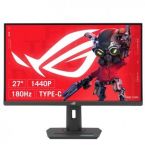 ASUS Монитор 27" ROG Strix XG27ACS HDMI, DP, USB-C, IPS, 2560x1440, 180Hz, 1ms, sRGB 133%, AdaptiveSync, Pivot, HDR400