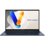 ASUS Ноутбук ASUS Vivobook 17 X1704VA-AU455 17.3" FHD IPS, Intel 5 120U, 16GB, F512GB, UMA, NoOS, Блакитний