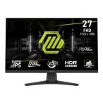 MSI Монітор MSI 27" MAG 272F HDMI, DP, Audio, IPS, 1920x1080, 200Hz, 0.5ms, sRGB 115%, FreeSync