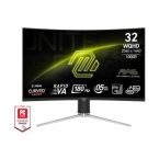 MSI Монітор MSI 31.5" 325CQRF-QD-E2 2xHDMI, DP, USB-C, 2xUSB, VA, 2560x1440, 180Hz, 0.5ms, sRGB 141%, CURVED, AdaptiveSync, HAS