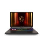 MSI Ноутбук MSI Vector 16 HX AI A2XWHG-631XUA 16" QHD+, Intel Ultra 7 255HX, 16GB, F1TB, NVD5070TI-12, DOS, чорний
