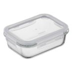 ARDESTO Контейнер для хранения пищевых продуктов Gemini 0.66л, боросиликатное стекло, пластик, прямоугольный, прозрачный
