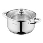 ARDESTO Кастрюля Gemini Gourmet, стеклянная крышка, 3.2 л, нержавеющая сталь
