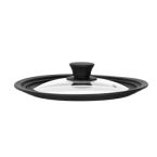 ARDESTO Крышка универсальная Black Mars Smart 20/22/24 см, стекло, силикон