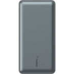 Belkin Портативное зарядное устройство Power Bank 20000мАч, 15Вт, 2хUSB-A/USB-C, серый