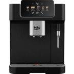 Beko Кофемашина Beko 2.0л, зерно + молоко, ручной капучинатор, авторецептов - 5, черный