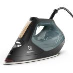 Electrolux Утюг, 2600Вт, 370мл, паровой удар 240гр, алюминиевая подошва, электр.управл., зелено-черый