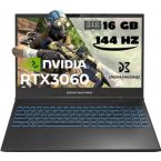 Dream Machines Ноутбук RG3060-15 15.6FHD IPS 144Hz/Intel i5-12500H/16/1024F/NVD3060-6/DOS