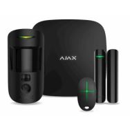 Ajax Комплект охранной сигнализации HDR StarterKit Cam, hub 2, motioncam HDR, doorprotect, spacecontrol, jeweller, беспроводной, черный