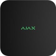 Ajax Сетевой видеорегистратор NVR DC black, 16 каналов, 12V, черный