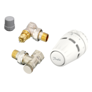 Danfoss Комплект термостатический Regus RA + RA-FN + RLV-S, 1/2", угловой