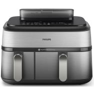 Мультипіч (аерофритюрниця) Philips Dual Basket Airfryer 5000 Series NA555/00