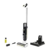 Karcher wireless VC FCV 3, 160W, dust cont -0.45L, water -0.8L, battery operation up to 30min, weihgt-3.7kg, 3in1, white