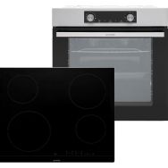 Комплект Gorenje духова шафа BO6737E02X + варильна поверхня ECT41SC