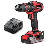 Einhell Шуруповерт-дрель ударная акумуляторная TE-CD 18/44 Li-i (1x2,5Ah), PXC, 18В, аккумулятор 2.5 Ач - 1 шт, 44 Нм, 1.59 кг