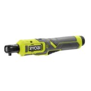 Ryobi Трещотка аккумуляторная RR14W4-0, USB Lithium 4В, 210об•мин, 8Нм, квадрат 1/4", 0.5кг, без АКБ и ЗП