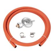 Hexagon Ragasco Комплект GOK подключения газового баллона с вентилем Shell и KLF (редуктор 1шт, шланг 2м, хомут 2шт)