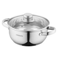 ARDESTO Кастрюля Gemini Gourmet, стеклянная крышка, 1.8 л, нержавеющая сталь