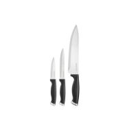 ARDESTO Набор ножей Gemini Gourmet 3 пр., черный, нержавеющая сталь, пластик