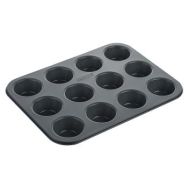 ARDESTO Форма для выпечки маффинов Tasty baking, 35х26.5х3см, 12шт, углеродистая сталь, серо-голубой