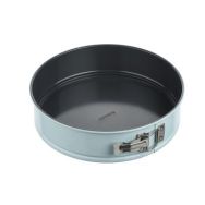 ARDESTO Форма для выпечки Tasty baking, 24х6,5см, углеродистая сталь, разъемная, круглая, серо-голубой