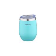 ARDESTO Термочашка Compact Mug 350 мл, голубой, нержавеющая сталь