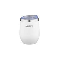 ARDESTO Термочашка Compact Mug 350 мл, белый, нержавеющая сталь