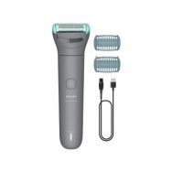 Philips Триммер Philips Series 3000 для тела , акум., насадок-2, сталь, серый