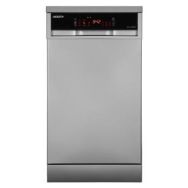 ARDESTO Посудомоечная машина, 10компл., А++, 45см, дисплей, гигиен.обработка, серебристый